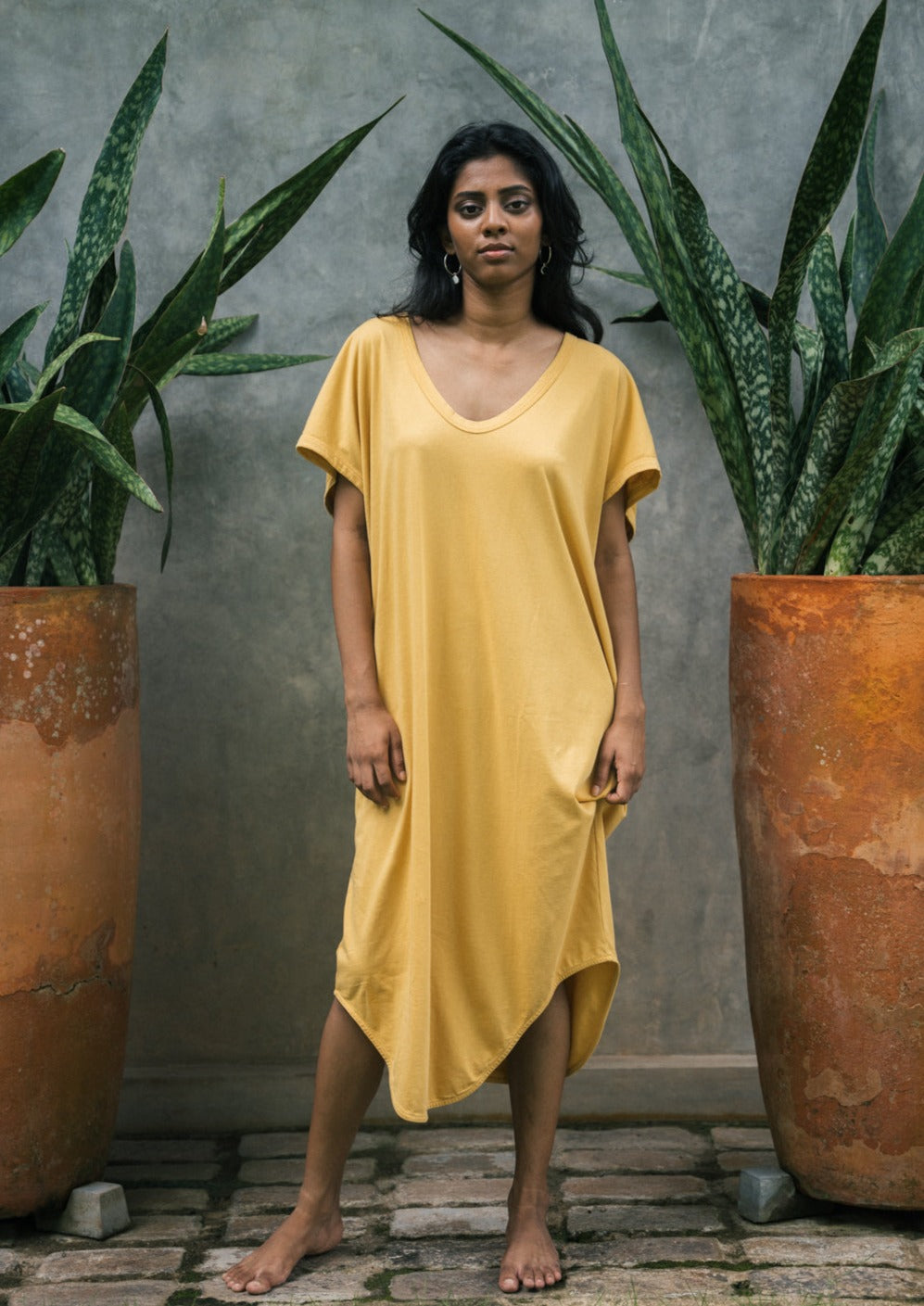 Maus Cotton Tunic Dress – Good Name Collective