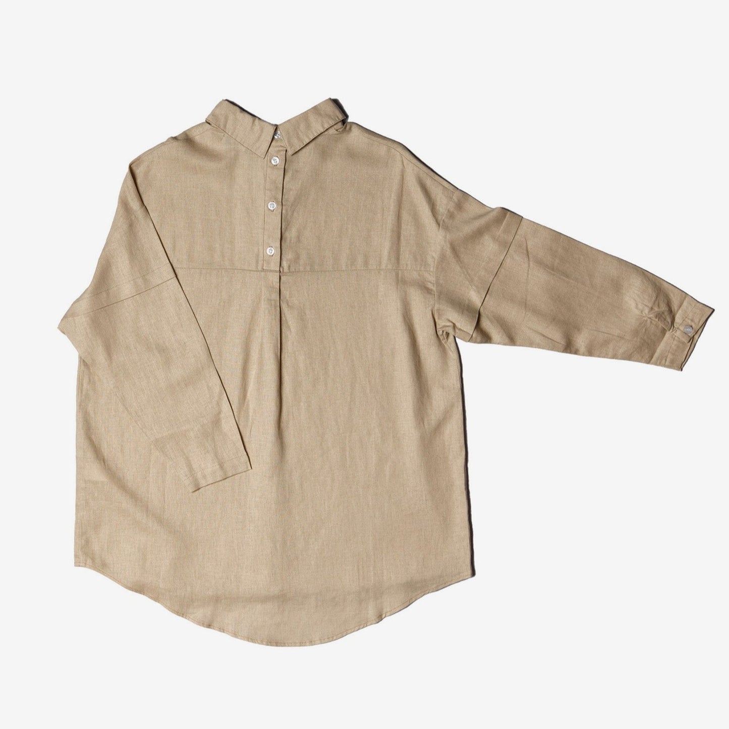 OneShu Label - Linen Shirt in Beige