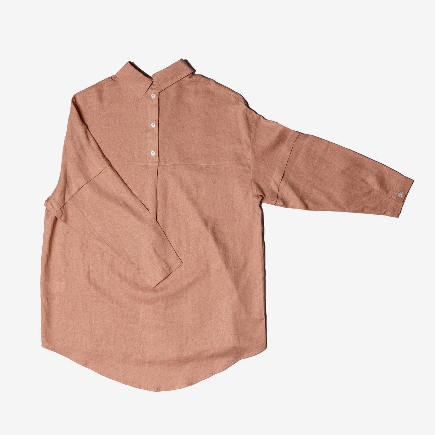 OneShu Label - Linen Shirt in Rose