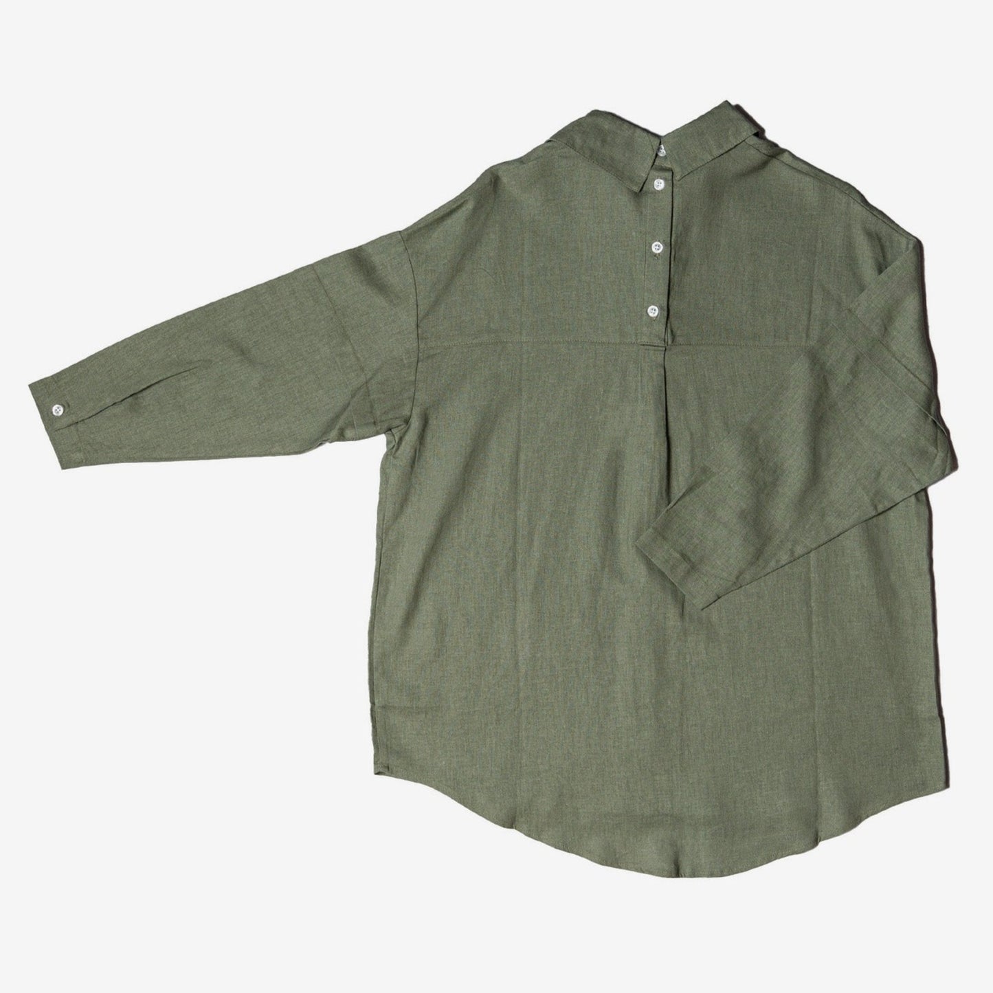 OneShu Label - Linen Shirt in Khaki